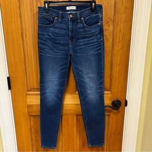 Madewell Jeans, 9" High Rise Skinny, Size 29